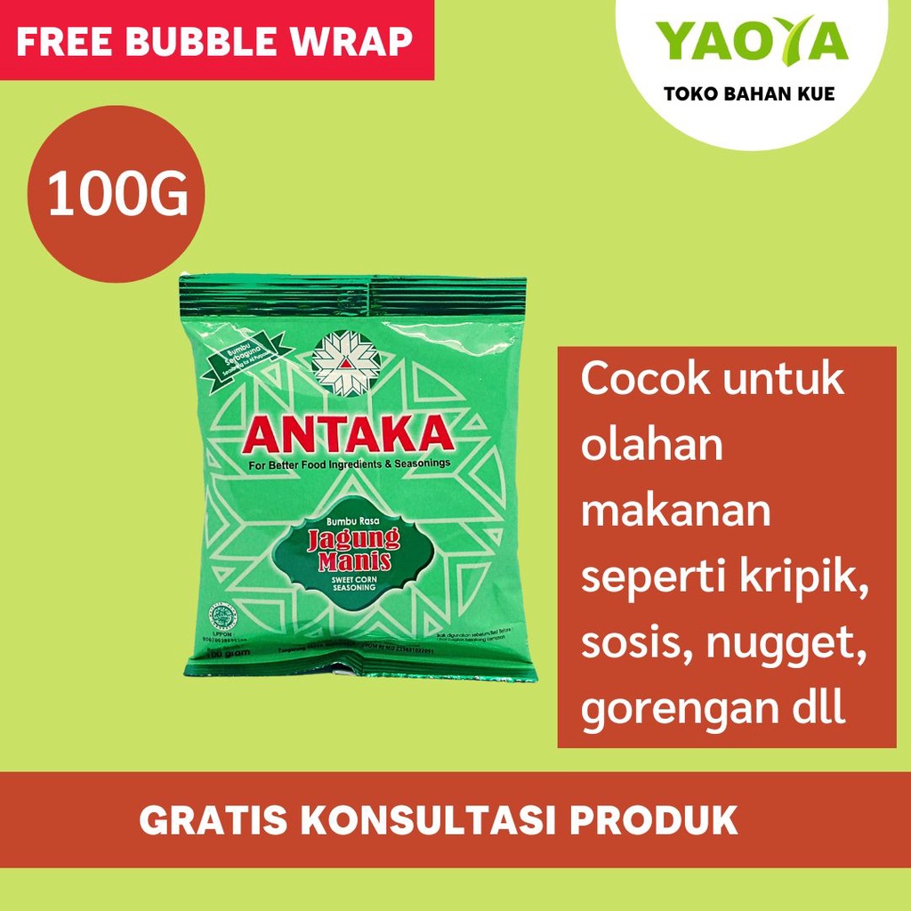 

ANTAKA BUMBU 100G RASA JAGUNG MANIS