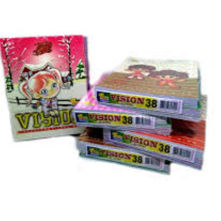 

Kualitas Terpopuler Buku Tulis Vision 38 Lembar Murah 1 pack 10 buku