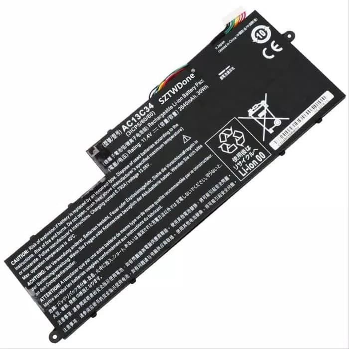 Baterai Acer Aspire V5-132 V5-132P V5-122 V5-122P AC13C34 original