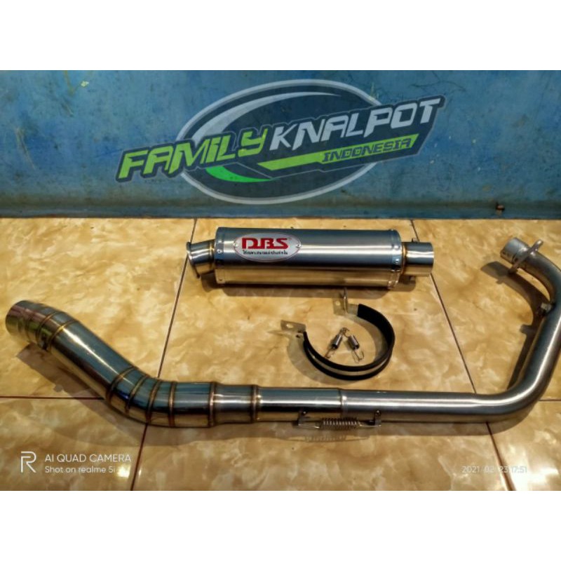 knalpot racing DBS, motor CB 150, CBR 150r,SONIC,GSX 150r,dll