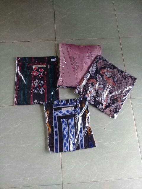 Tunik Batik Motif Songket Mix Toyobo Bk