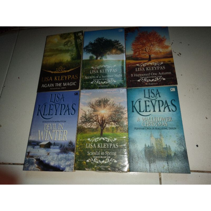 Novel Lisa Kleypas Wallflowers series