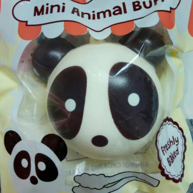 squishy MINI animal bun puni maru - panda