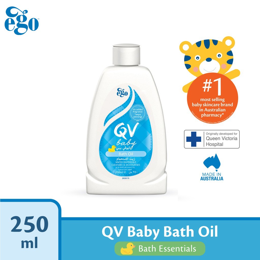 QV Baby Bath Oil - 250mL