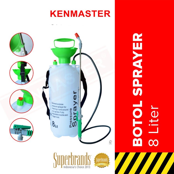 Kenmaster Bottle Pressure Sprayer 8 Liter Botol Semprotan Tekanan KM-508