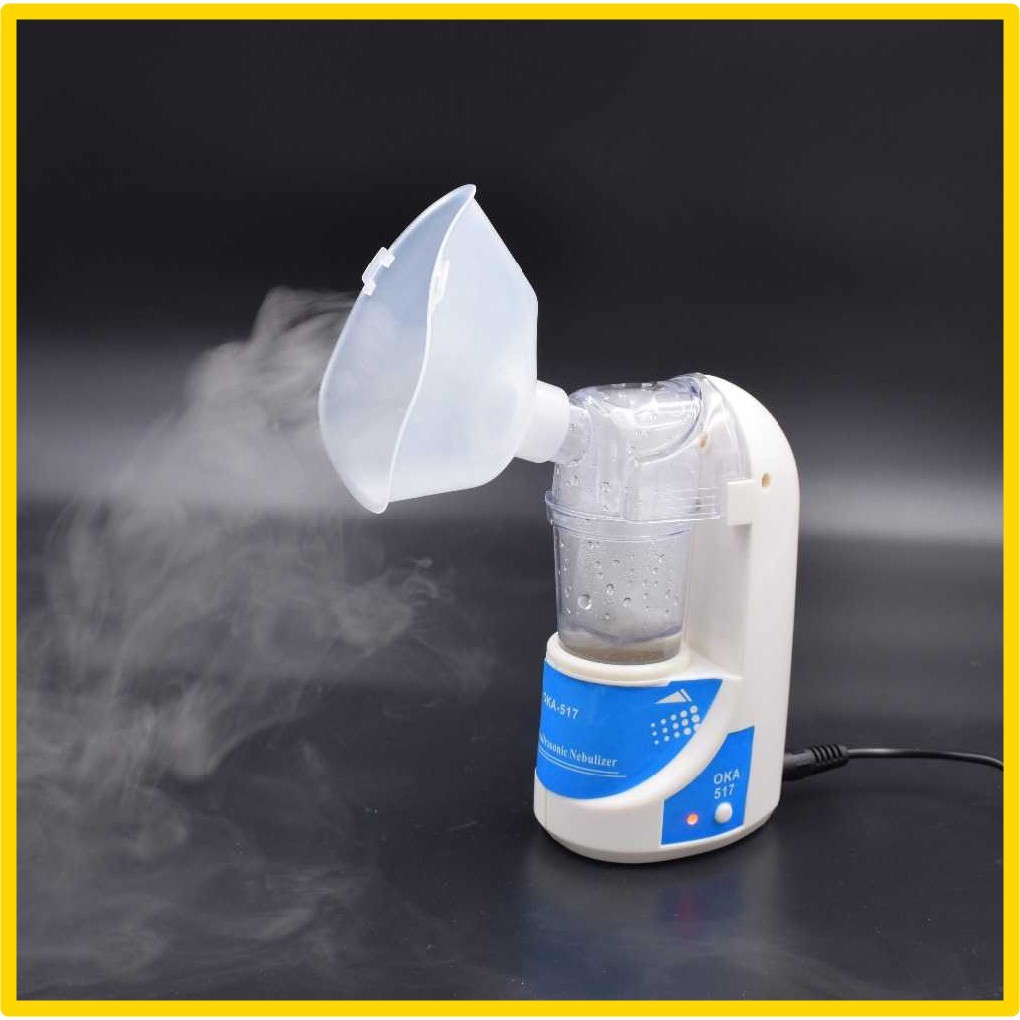 Nebulizer Asma Sesak Nafas Pneumonia Infeksi paru Alat Terapi Pernafasan Ultrasonic