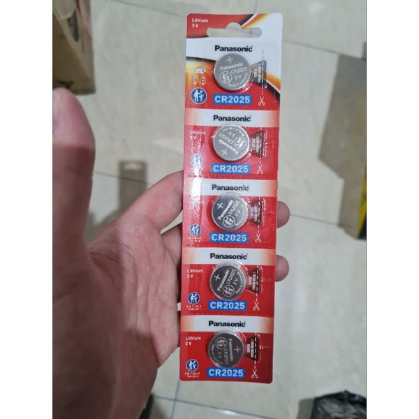 BATERAI/BATRE/BATTERY/BATTERAI JAM TANGAN CR2016/CR2032/CR2025/CR1632 PANASONIC ORIGINAL