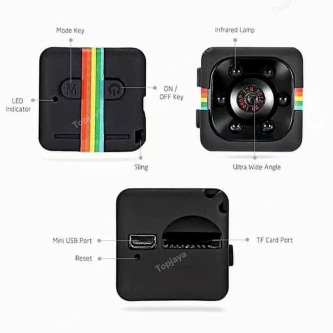 Spy Cam Camera SQ 11 FullHd 1080p / Kamera Mobil Mini Dv SQ11 12MP