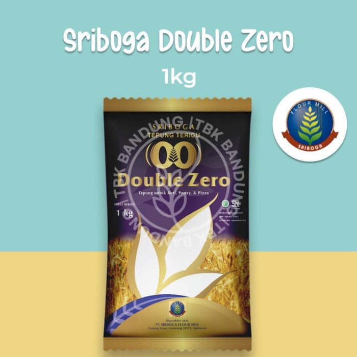 

cs777vv Tepung Terigu Sriboga Double Zero Premium 1Kg Da01D100