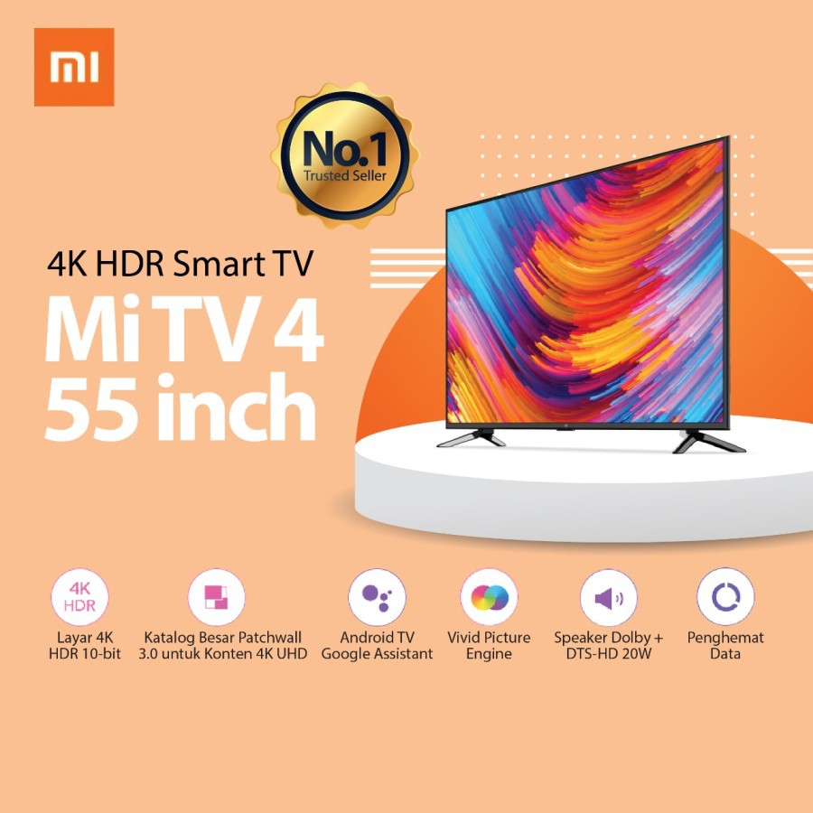XIAOMI ANDROID TV MI 4 LED 55 INCH