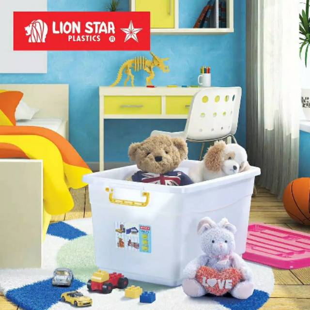 Jual Lion Star Box Container Wagon L Storage Lionstar Kotak Liter