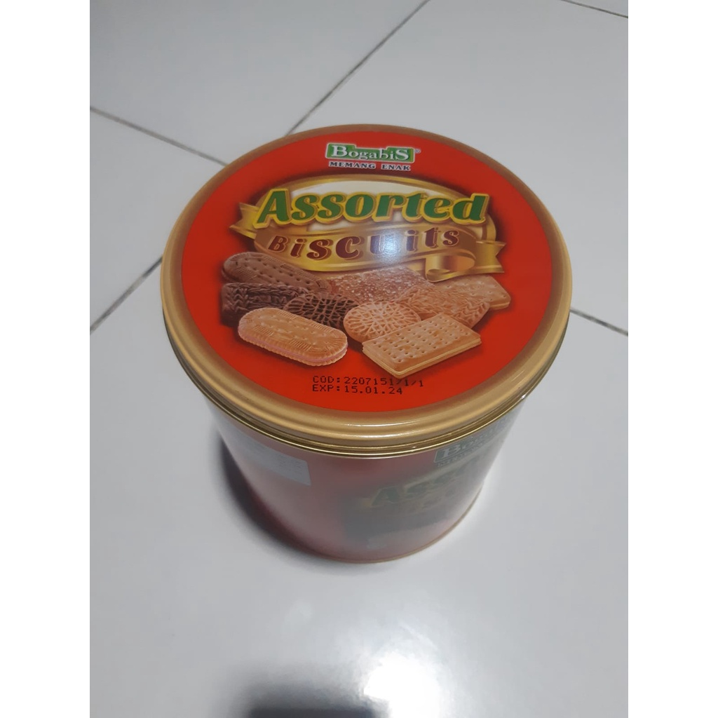 

Bogabis Assorted Biscuit Kaleng 350gr | Biskuit kaleng mix