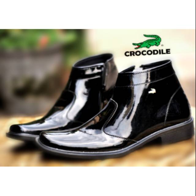 FS - Sepatu PDH Kulit Crocodile Alms Formal Pria Kerja Kantor Pantofel Cowok Pesta Keren