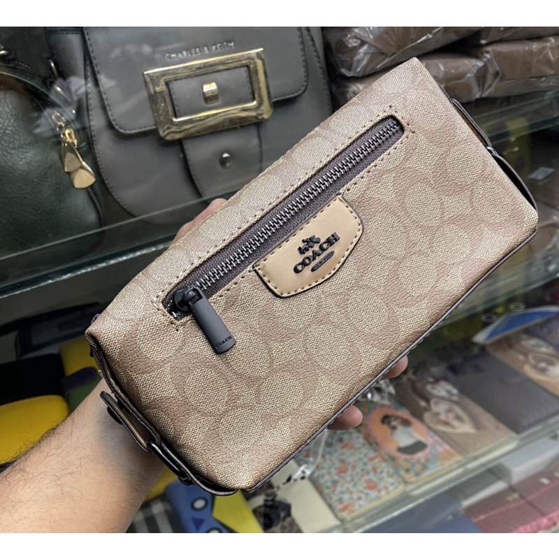 coach tas tabung clutch tangan model Handbag coach pria/wanita