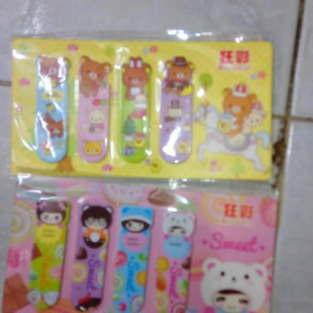 

Post It Bear Sweet Bahan Kertas