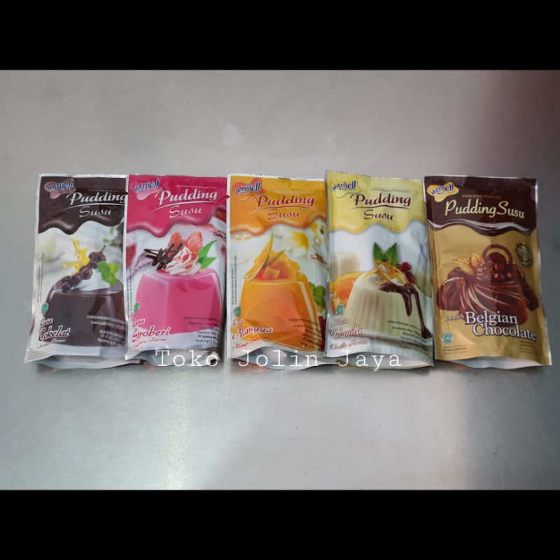 

Nutrijell bubuk puding / puding susu Nutrijell