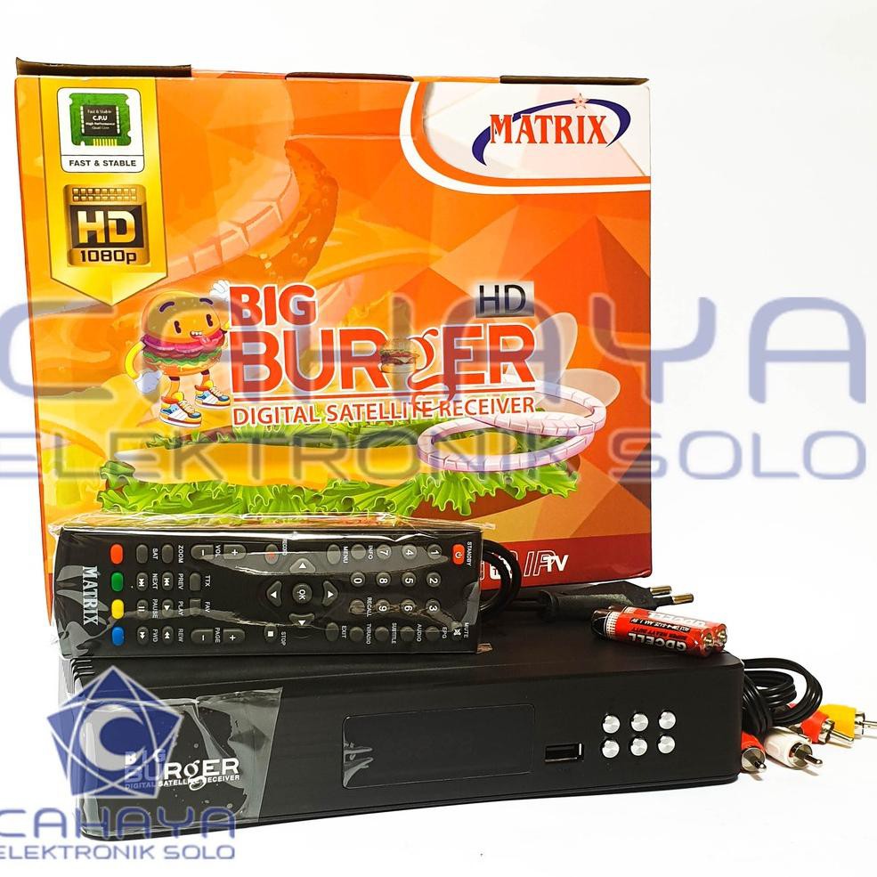 Mac4m2,,Receiver Parabola Matrix Big Burger HD Mpeg4 - FTA Powervu Bisskey |terupdate.,..,.