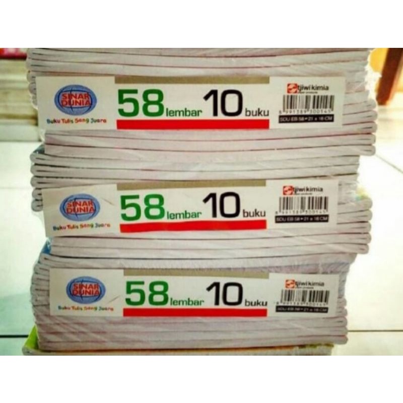 

Buku Tulis Sidu 58 Lembar