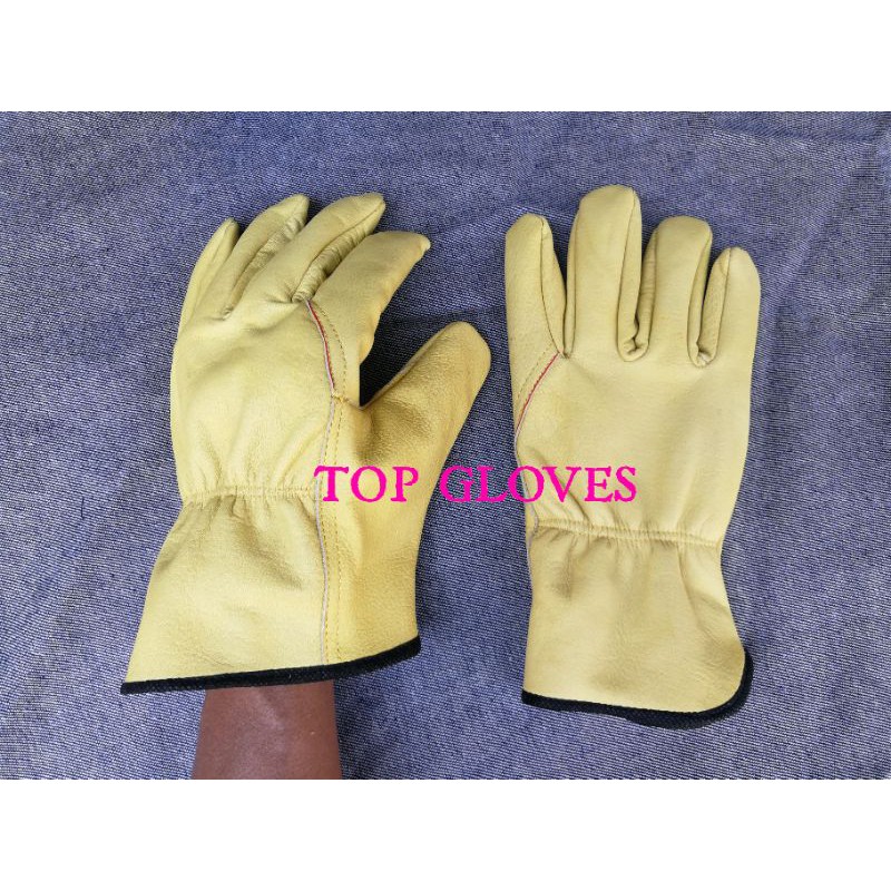 Sarung Tangan Las Argon - Tig Welding Gloves - Asli Kulit