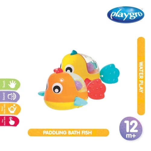 Playgro Paddling Bath Fish 120745 mainan bak mandi anak