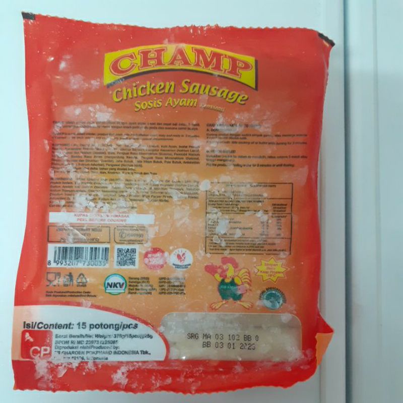 

Champ Sosis Ayam 18s