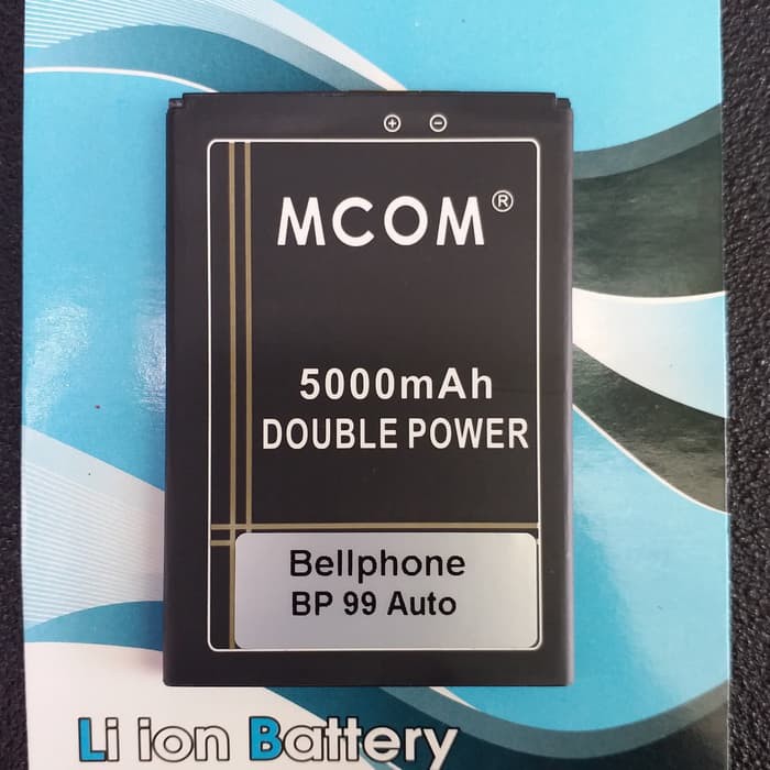 Battery Batre Baterai Double Power Mcom Bellphone BP99 Auto - BP 99 Auto