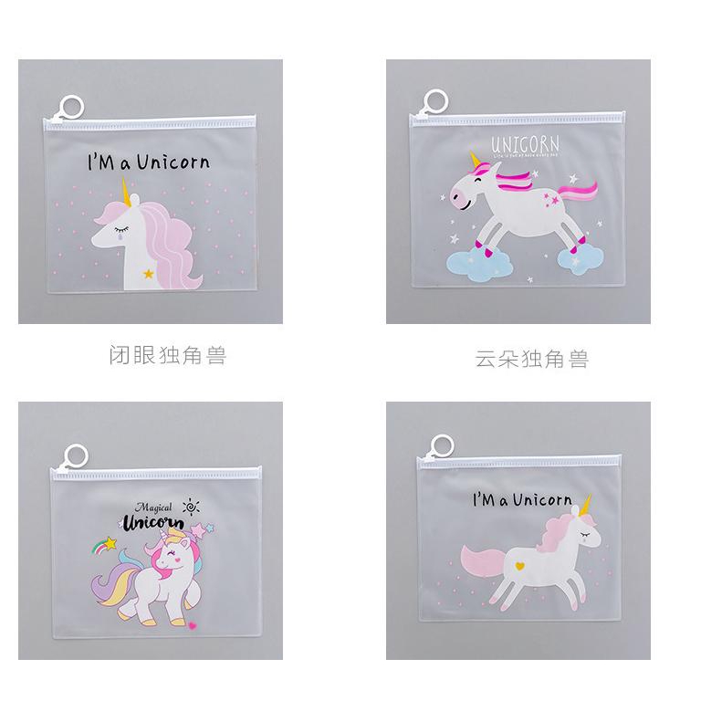 

DOMP047 Unicorn and Panther A5 Stationery File Folder / Tempat Pensil / Tempat Kosmetik
