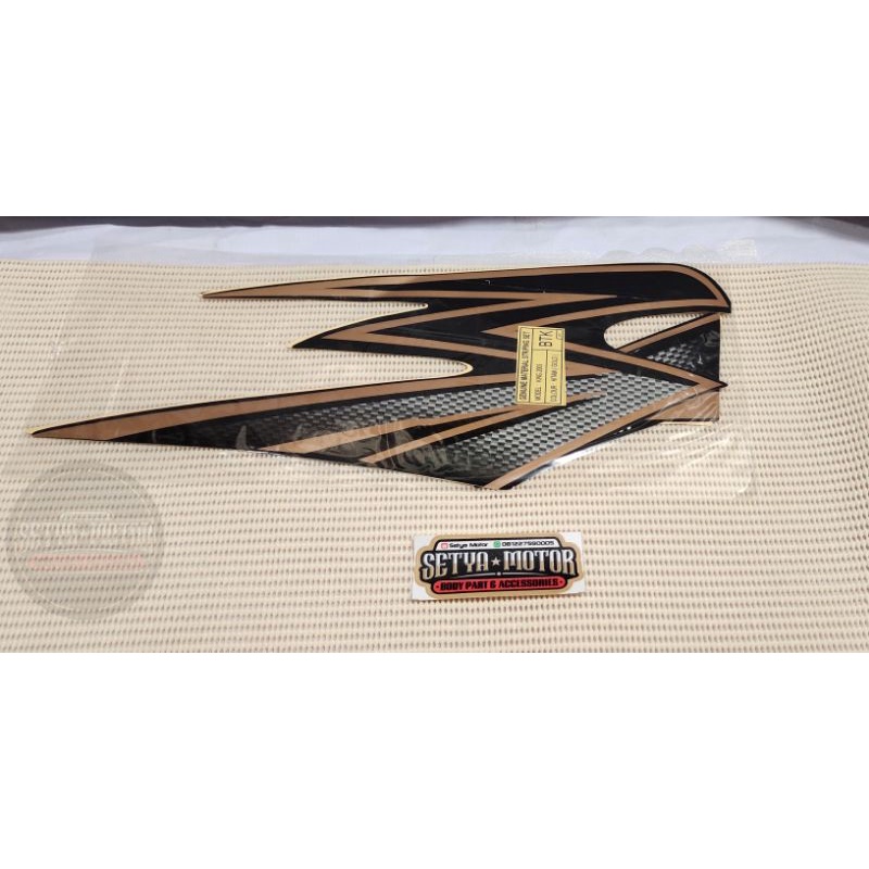 List Striping RX King 2003 Hitam