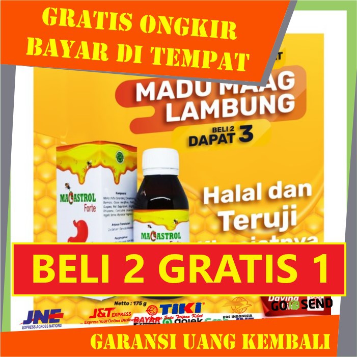 Magastrol Forte - Madu Asam Lambung Maag Gerd 100% Ori (Beli 2 Gratis 1)