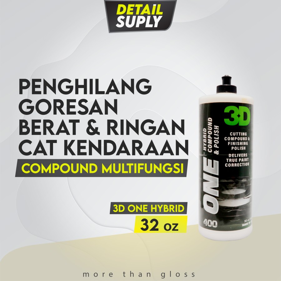Cut & Polish Compound - 3D One Hybrid - 32oz