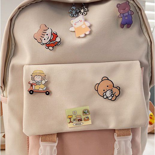 TAS RANSEL WANITA IMPORT LX930 - TAS RANSEL -RANSEL - KOREA - TAS SEKOLAH - TAS PUNGGUNG