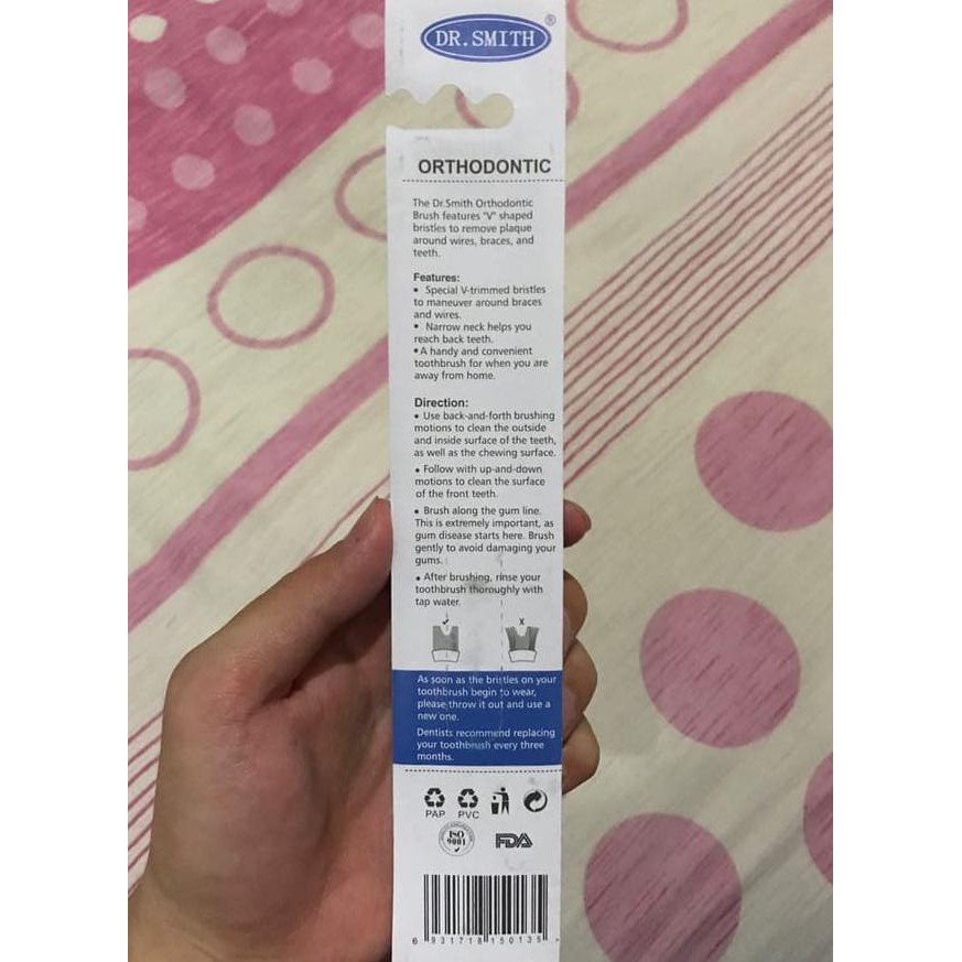 TERBUKTI SIKAT GIGI DR SMITH DR.SMITH ORTHO BEHEL