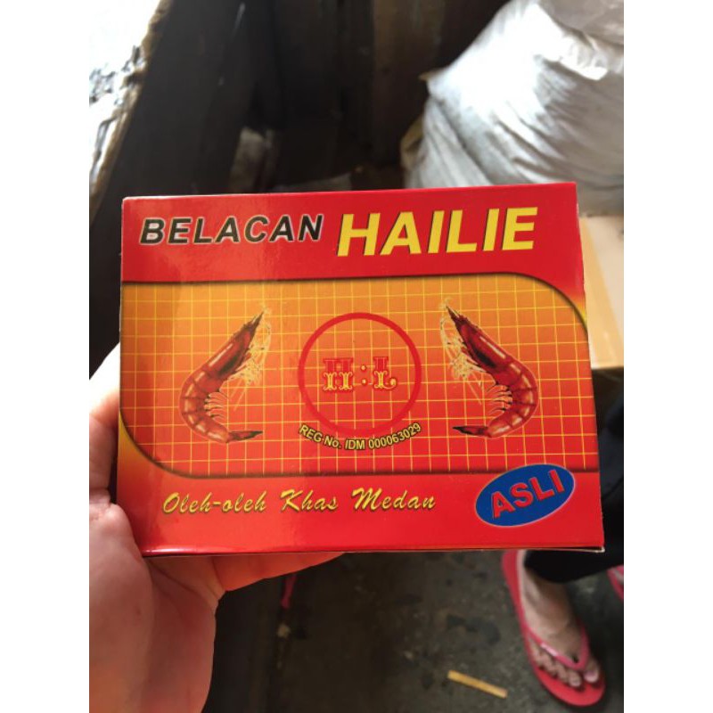 

TERASI UDANG HAILIE TANPA PENGAWET BELACAN BLACAN KHAS MEDAN KUALITAS ASLI 100% ENAK ASAHAN HAI LIE