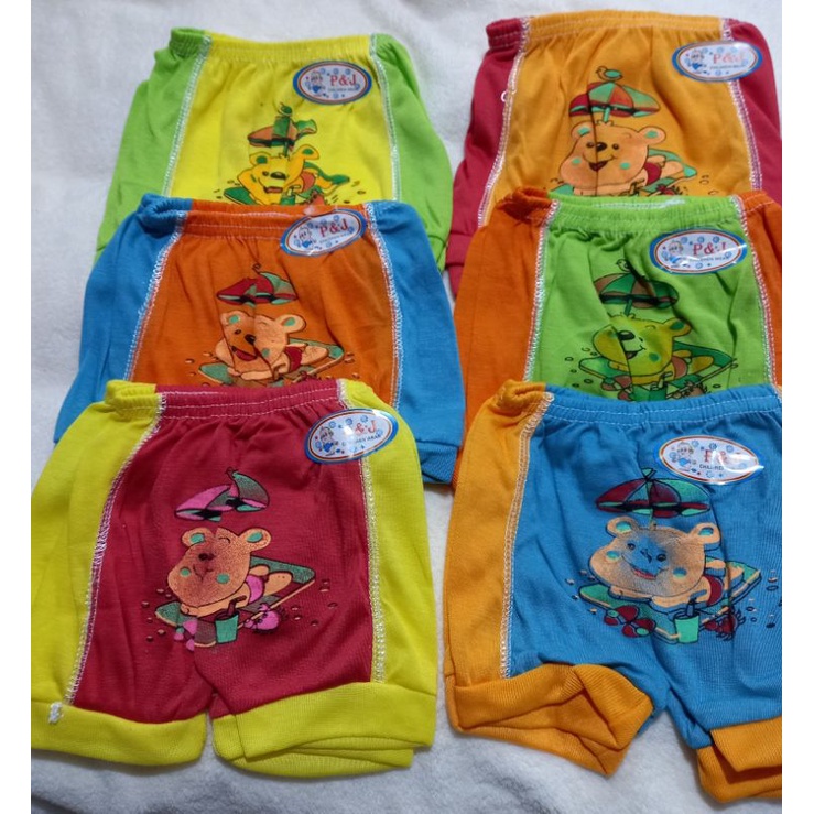 1pcs/ celana pendek anak/bayi bhan tipis -+0-6bulan