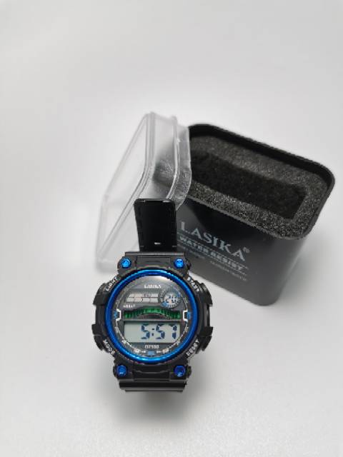 Jam tangan digital Anak Anak dan remaja water Resist Lasika 7106