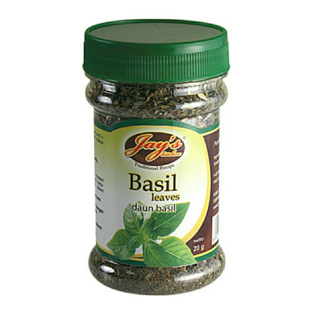 

Jay's Basil Leaves 20 gr / Daun Basil