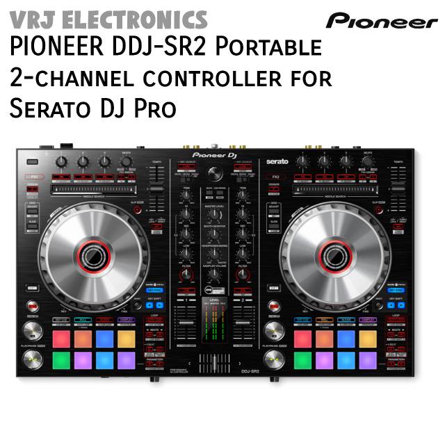 PIONEER DDJ-SR2 Portable 2-channel controller for Serato DJ Pro