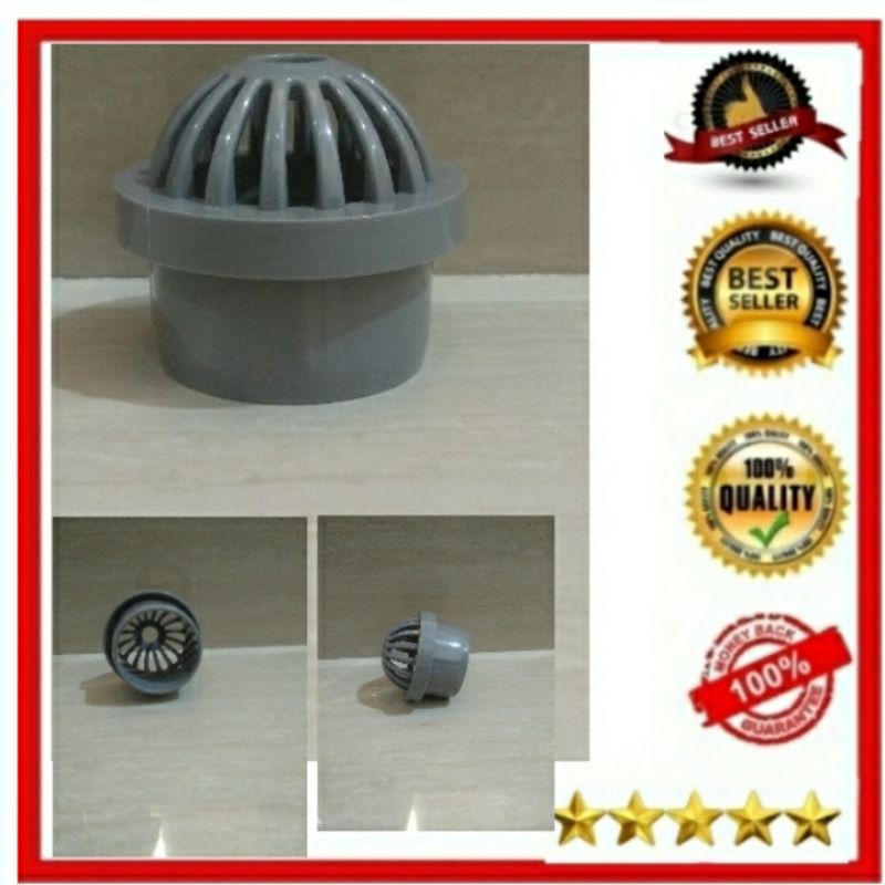 roof drain PVC 3 in-saringan roof drain plastik-saringan Dak pvc-saringan coran