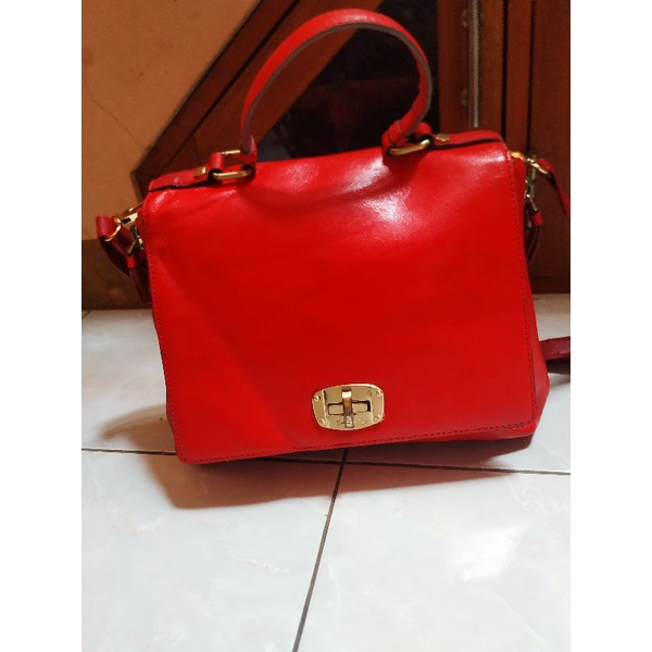 Tas sling/handbag PRELOVED Monza Imfort brand Billy Bag{ minus silahkan nego }