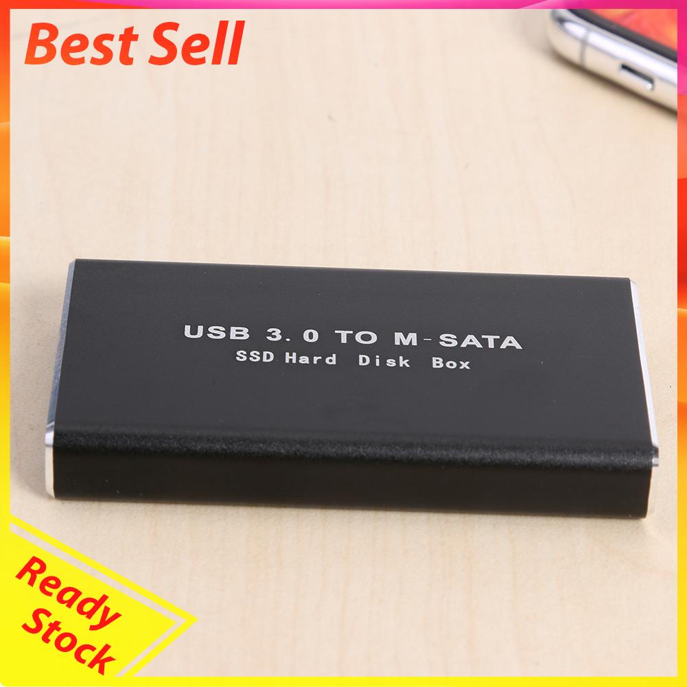 Casing Hardisk Eksternal Mini SSD USB 3.0 Ke mSATA