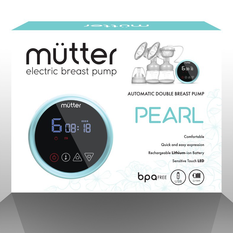 Makassar - Mutter PEARL Breastpump Portable Chargeable Pompa ASI