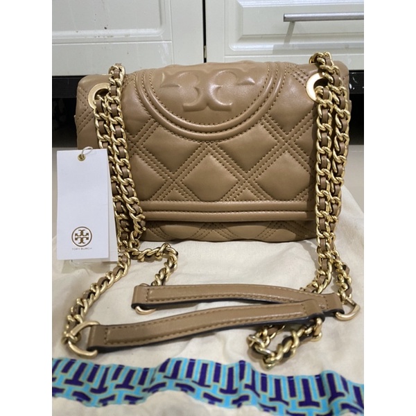 preloved tory burch fleming small