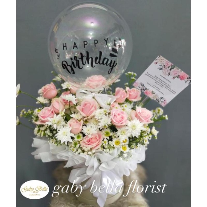 

[COD] Bunga box. Bunga balon. Box bungabalon. Buketbalon [COD]