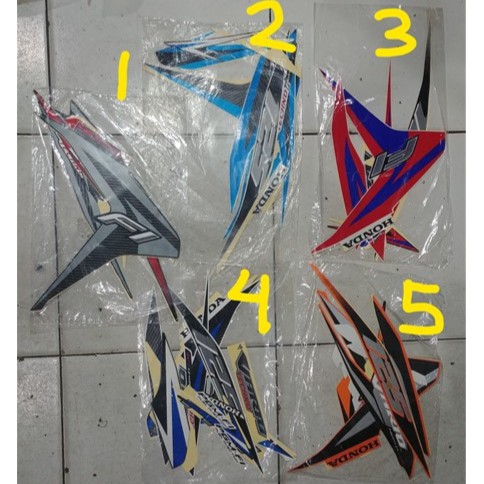 promo Striping lis&Stiker Body&Stiker Motor Vario 125 2013