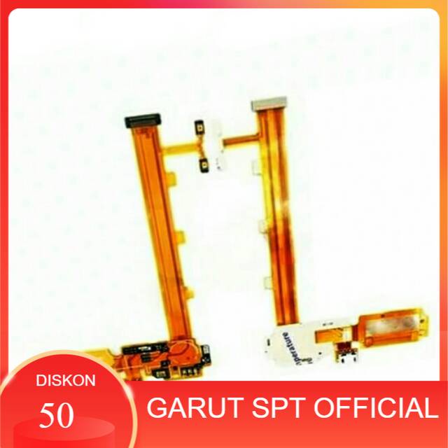 FLEXIBEL CHARGER DAN VOLUME OPPO A37 A37F ORI