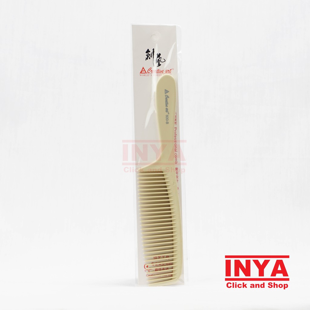 SISIR CREATIVE ART 600-B - ANTI STATIC HAIR STYLING COMB