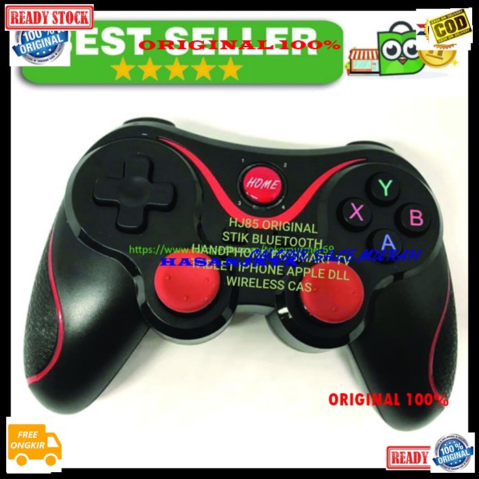 G268 Gamepad Stik Bluetooth online gaming stick HP game setik handphone androit ios joystik bluetoot bluetot wireless wireles gamer baterai cas laptop pc komputer cpu setik offline mulitfungsi universal G268   BISA SEGALA JENIS HP. TV BOX. KOMPUT