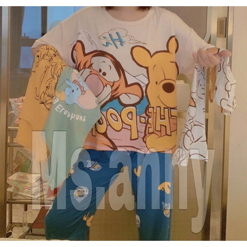 (50 motif)Piyama Import korea piyama kaos import piyama import premium Baju tidur import CP import