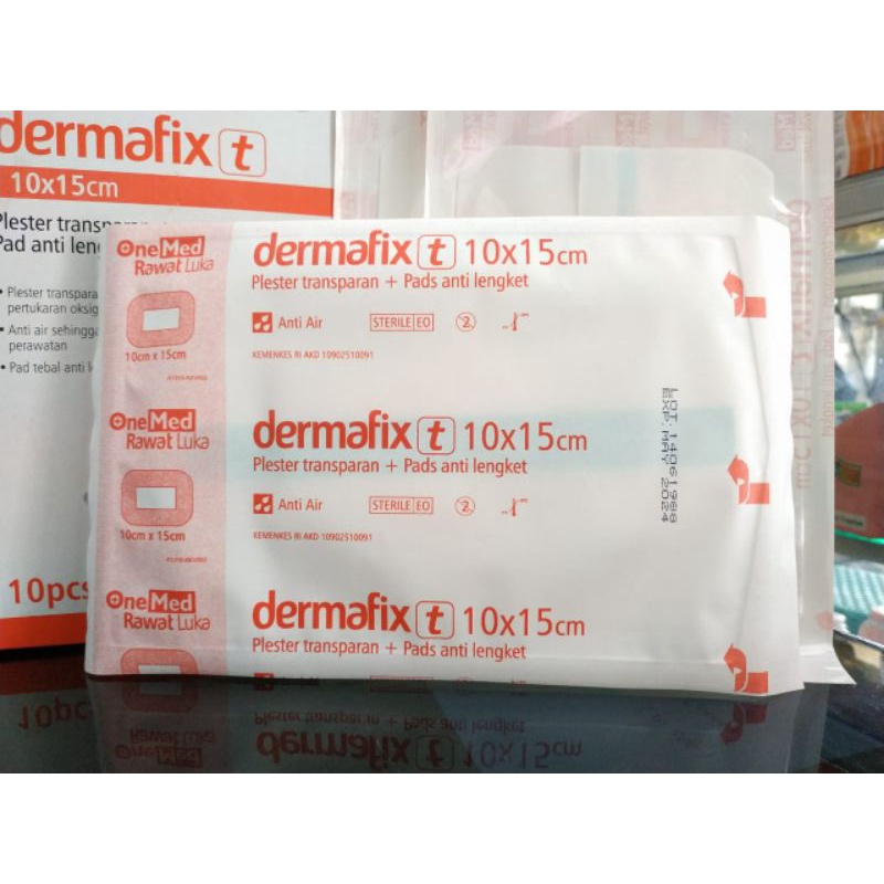 Dermafix t Onemed plester luka 10x15cm
