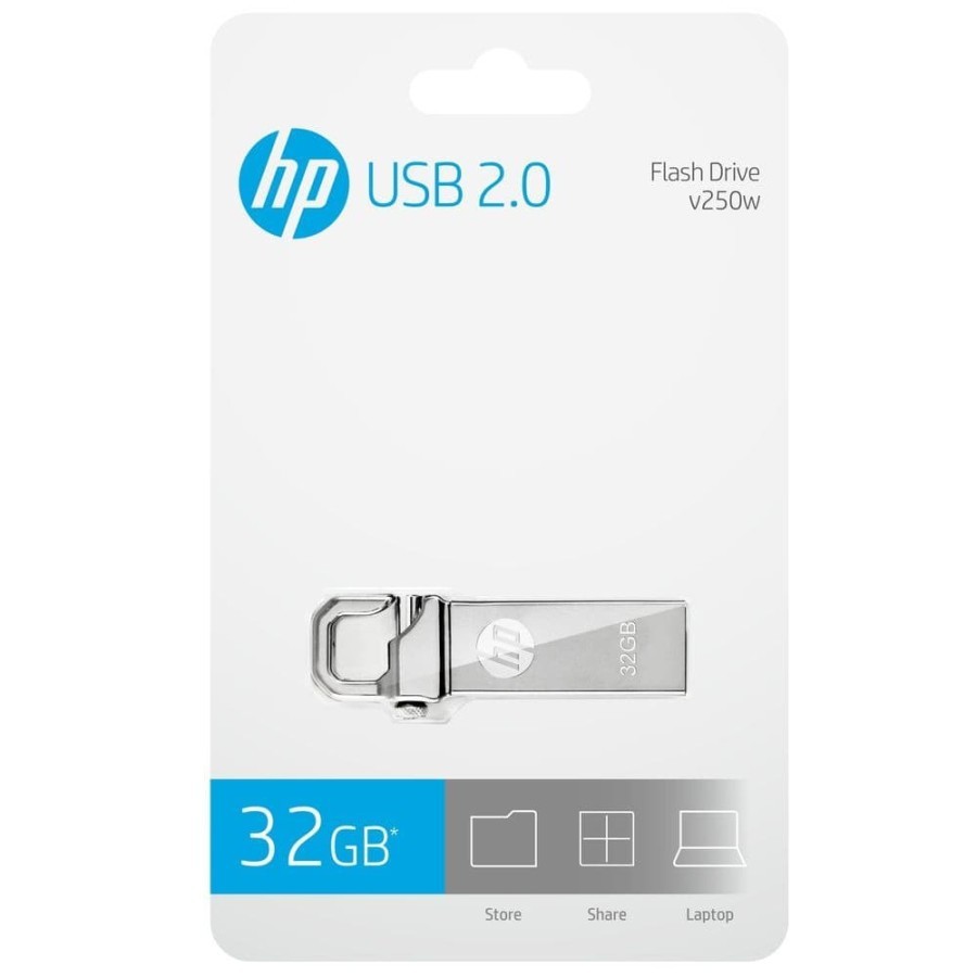 H32 - Flashdisk HP 32GB - Flashdrive USB HP 32GB Besi Metal OC